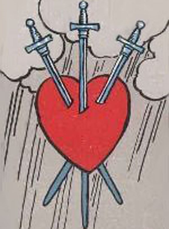 3 of Swords - Heart of the Matter