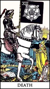 The changes signified by the Death card and why we fear them.