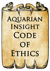 Aquarian Insight Code of Ethics