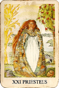 Merlin Tarot - Priestess